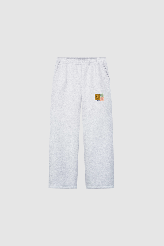 Postcard Jogger Heather Grey