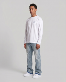 Blue Flared Denim