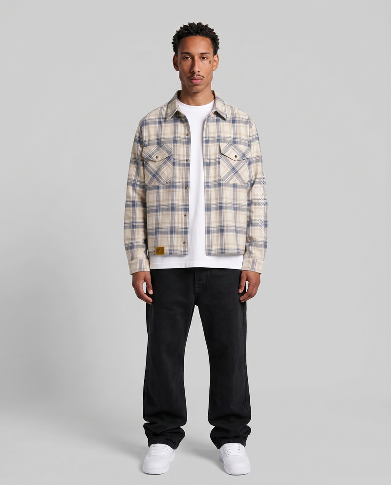 Beige Flanel