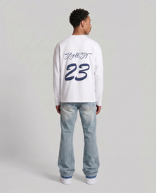 Blue Flared Denim