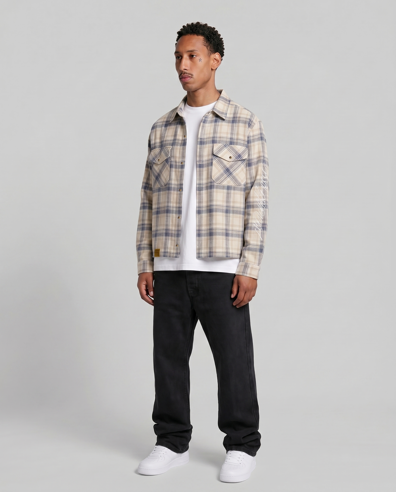Beige Flanel