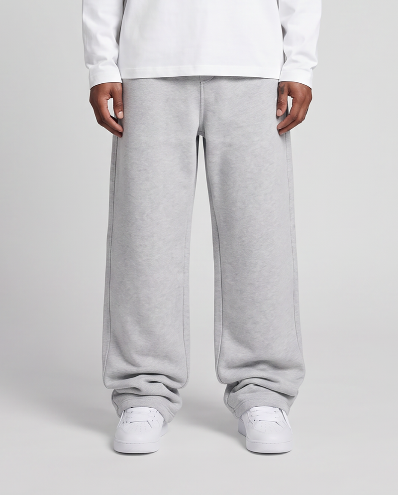 Button Jogger Grey