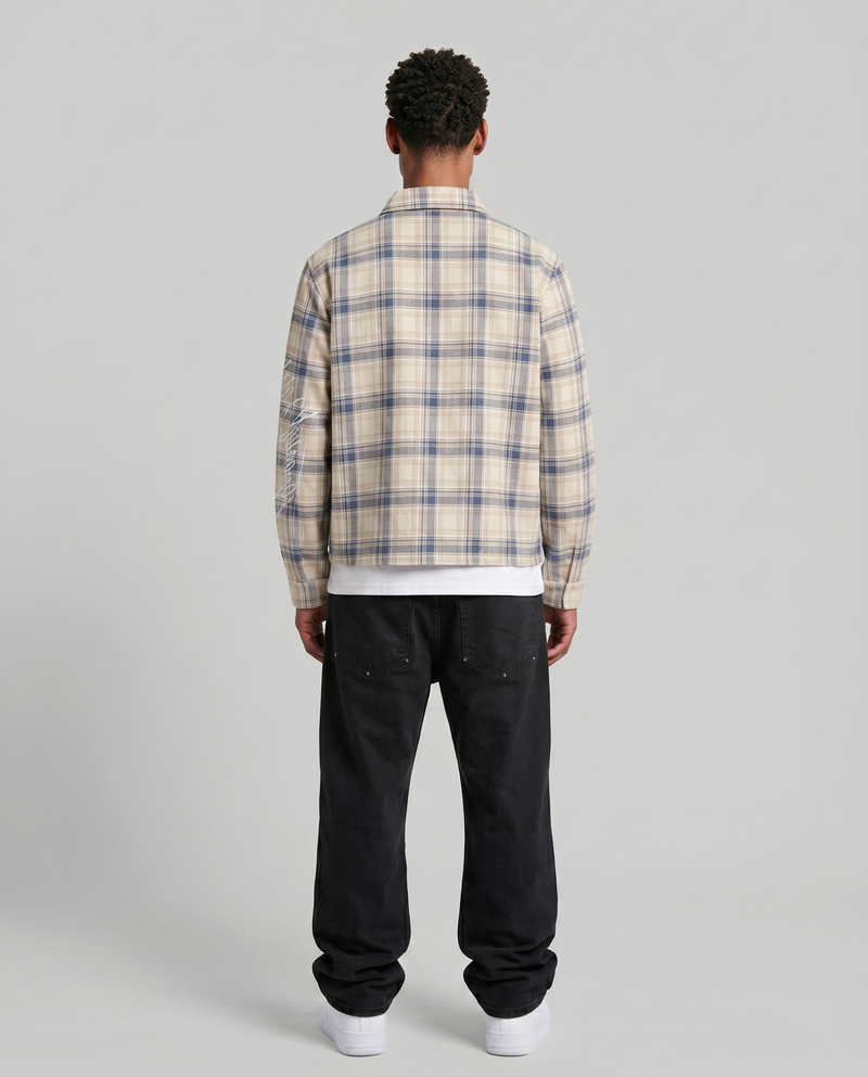 Beige Flanel