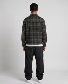Black Waxed Denim
