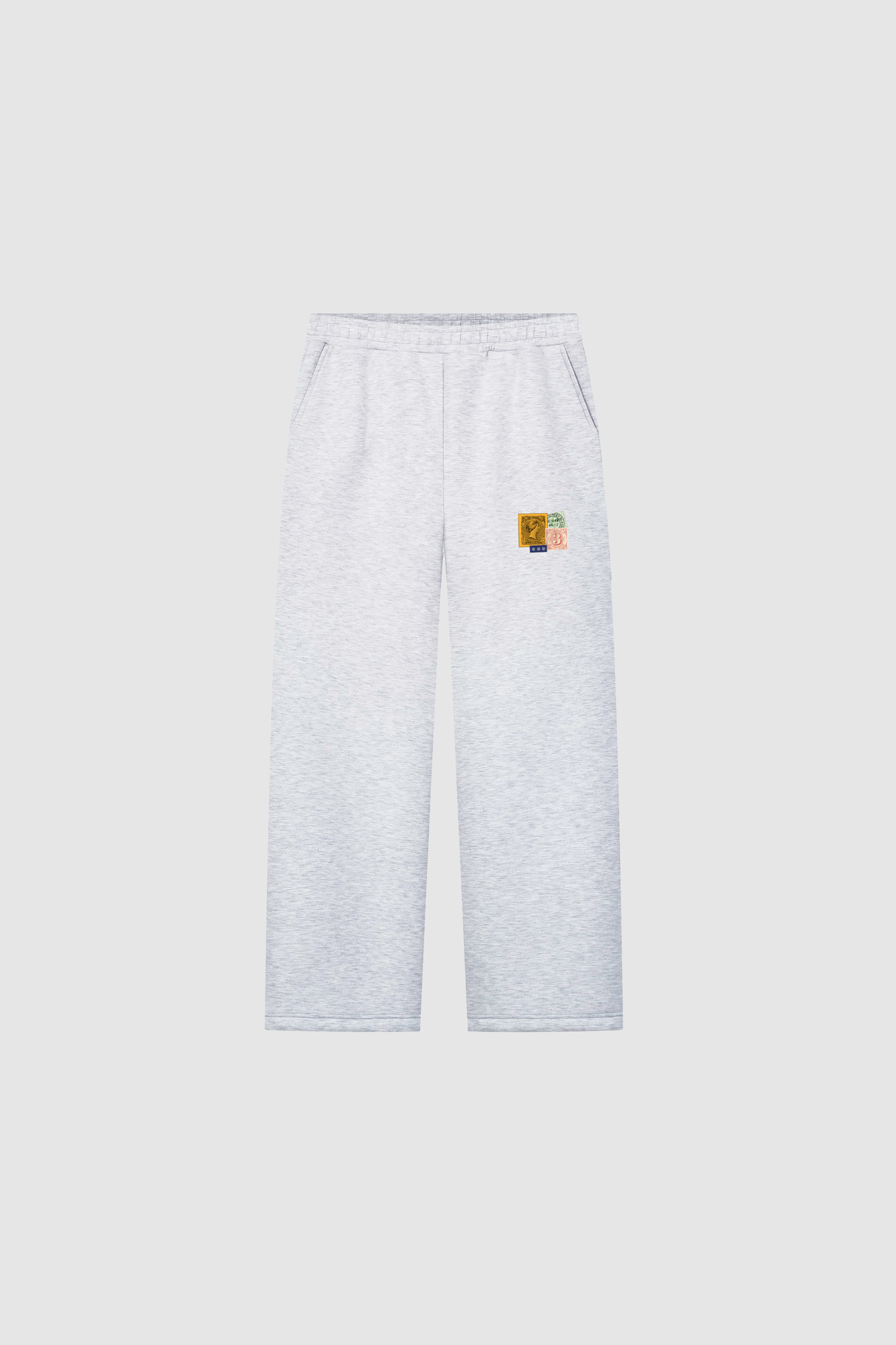 Postcard Jogger Heather Grey