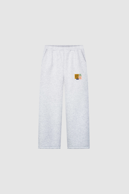 Postcard Jogger Heather Grey
