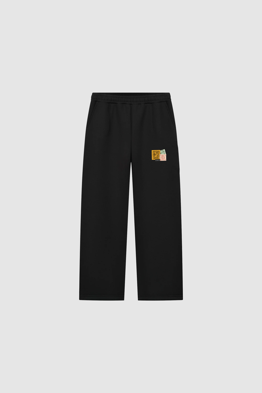 Postcard Jogger Black