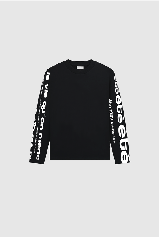 Eté Longsleeve Black