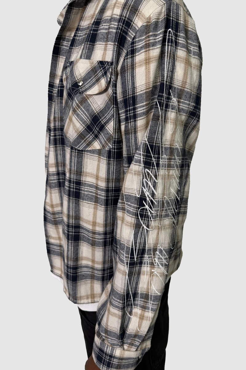 Beige Flanel