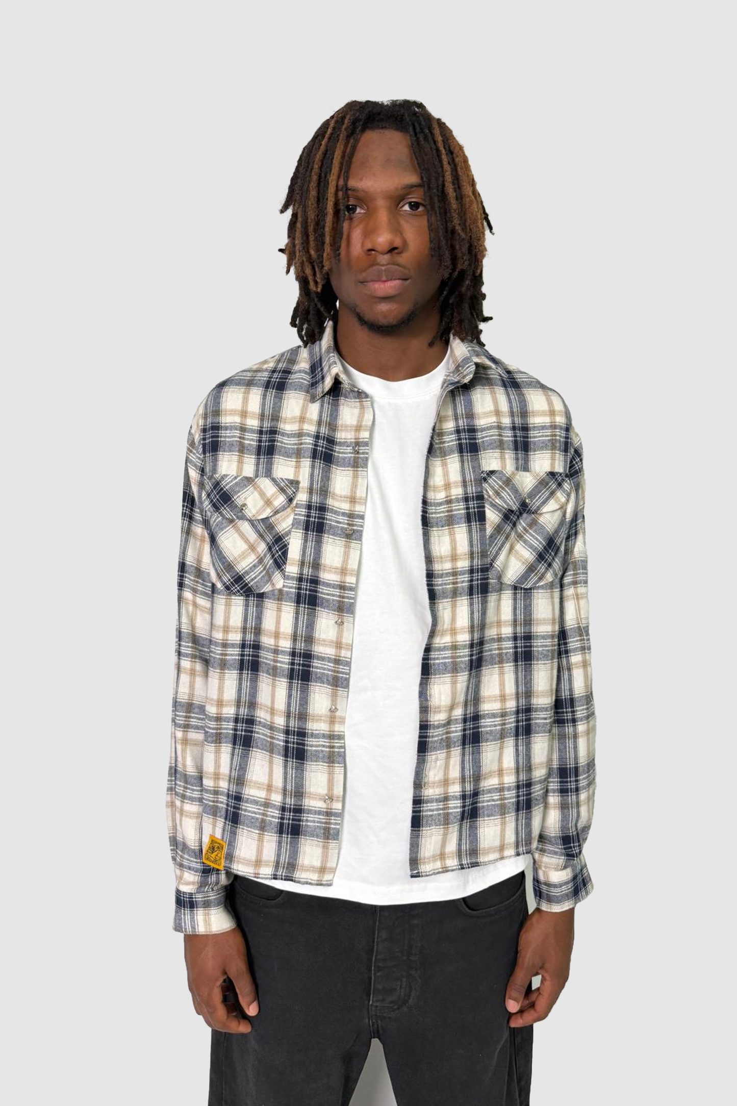 Beige Flanel