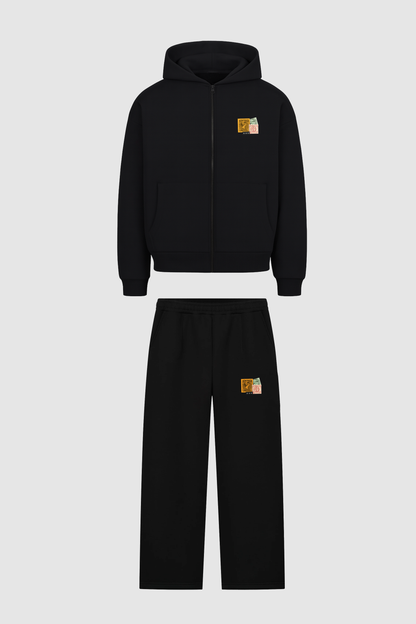 Postcard Jogger Black