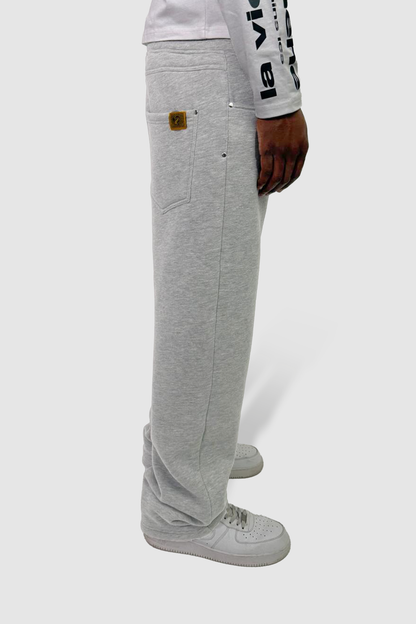 Button Jogger Grey