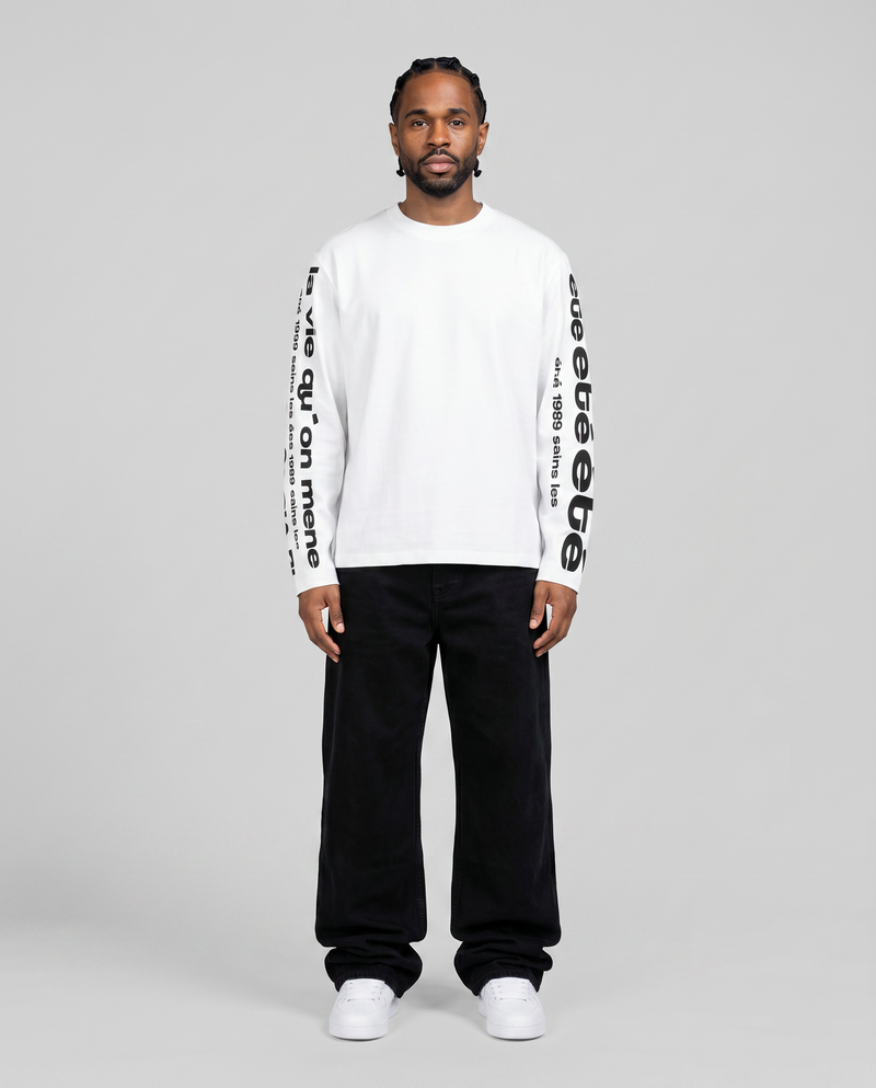 Button Jogger Black