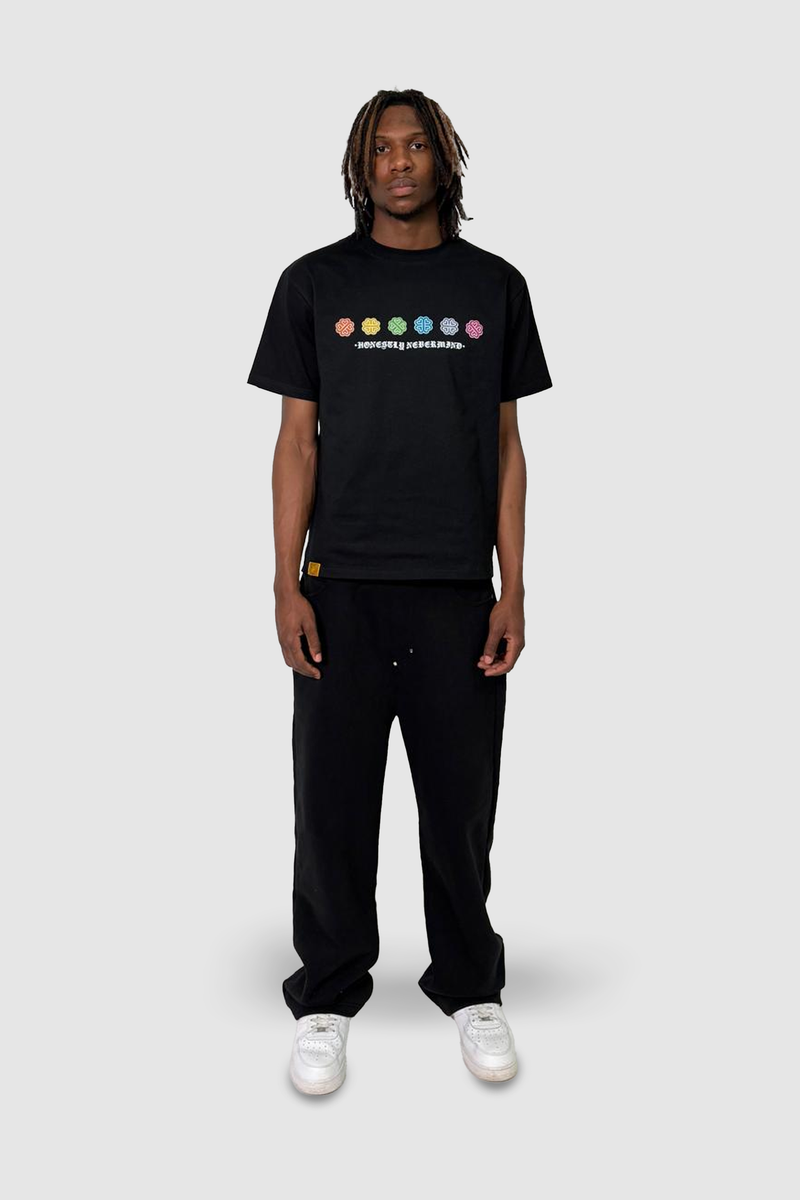 Button Jogger Black