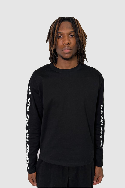 Eté Longsleeve Black