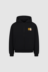 Postcard Zipper Black