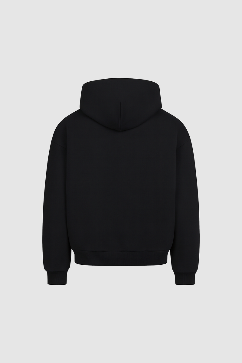 Postcard Zipper Black